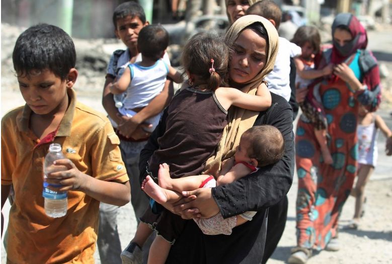 ئاواره‌كان له‌ نێوان دۆزه‌خی داعش و دڵنیانه‌بوون له‌ ئاینده‌دا ده‌سوتێن